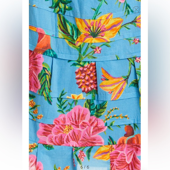 Farm Rio Toucans Midi Dress - Picture 6 of 6